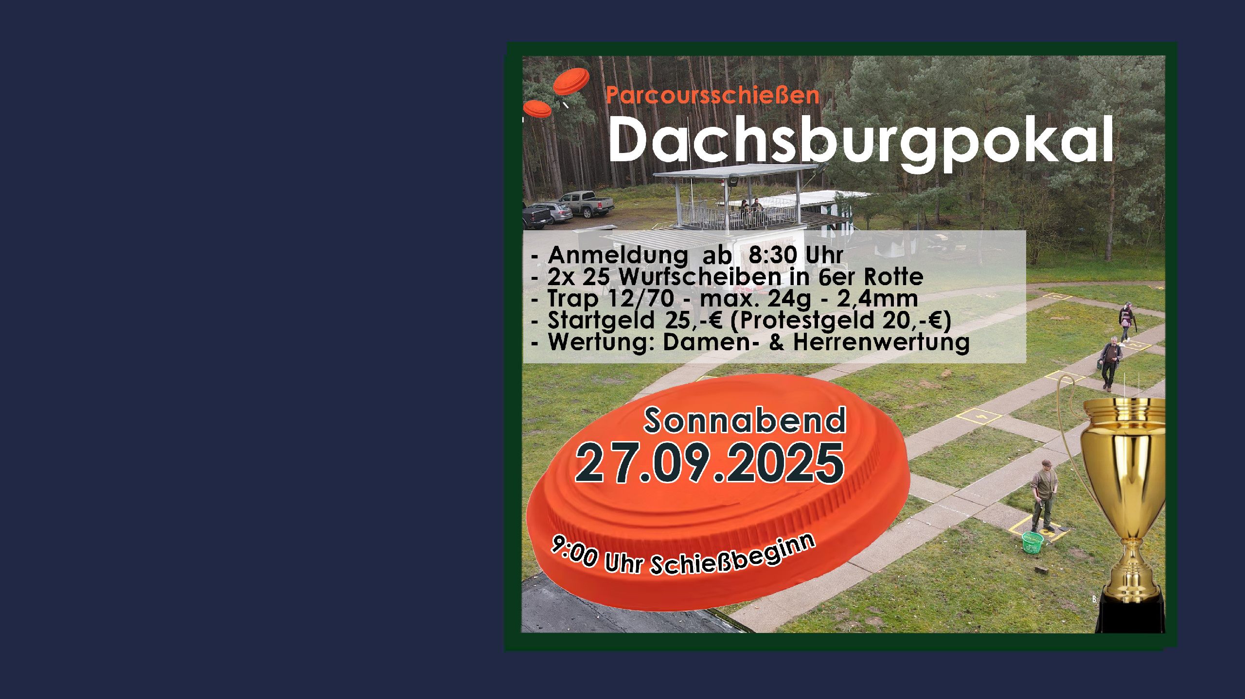 Auf der Dachsburg Dachsburg-Pokal 2025